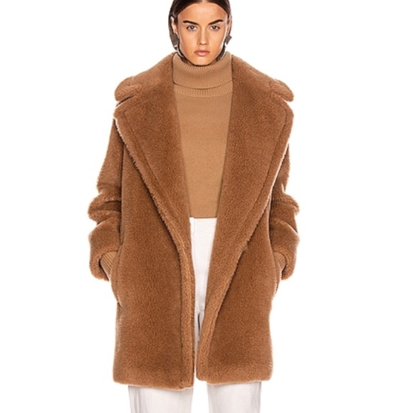 Max Mara Maxmara Teddy Coat Teddy Bear 